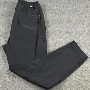 Nike Men's Athletic Pants with Zippered Pockets Black Size Small